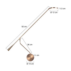 steinhauerexclusive-apliquedepared-soleil2-bronce-plásticometal-lámparadecabecera-led-4387br-7