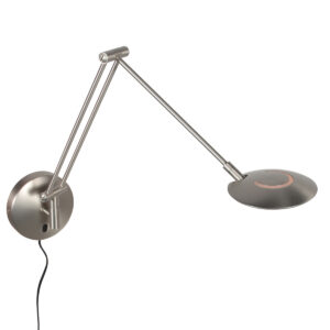 steinhauerexclusive-apliquedepared-zenith2-acero-plásticometal-lámparadecabecera-led-4392st-1