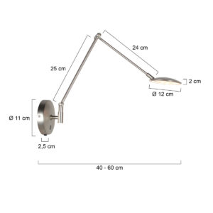 steinhauerexclusive-apliquedepared-zenith2-acero-plásticometal-lámparadecabecera-led-4392st-7