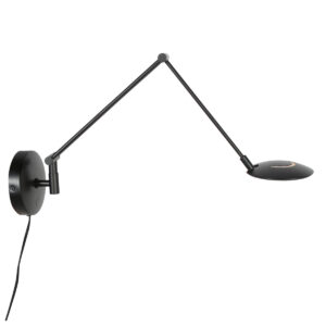 steinhauerexclusive-apliquedepared-zenith2-negro-plásticometal-lámparadecabecera-led-4392zw-1