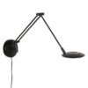 steinhauerexclusive-apliquedepared-zenith2-negro-plásticometal-lámparadecabecera-led-4392zw-1