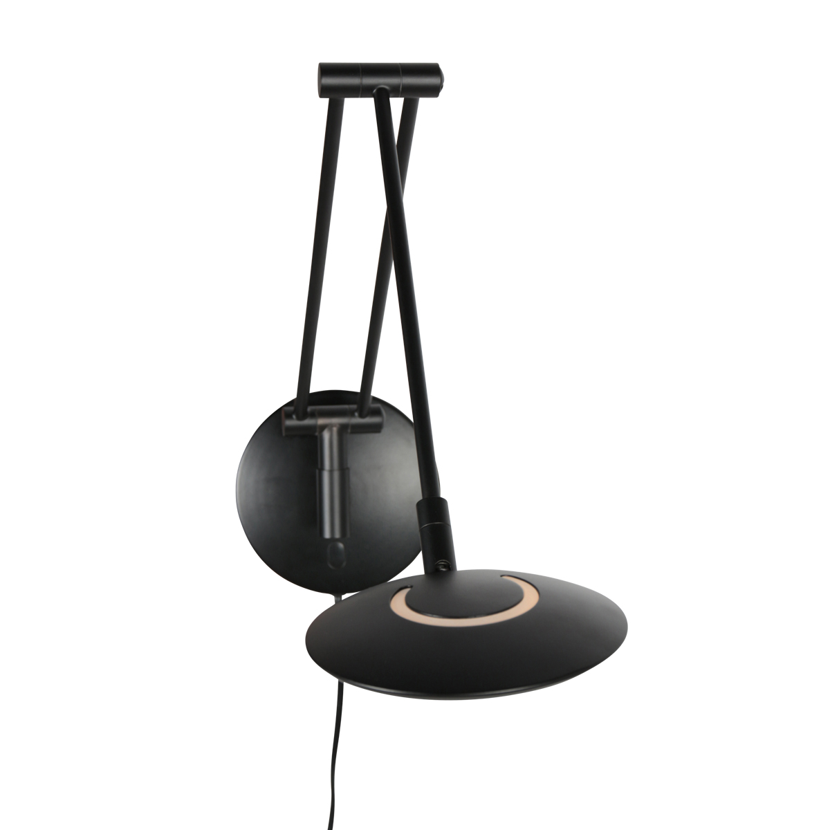 steinhauerexclusive-apliquedepared-zenith2-negro-plásticometal-lámparadecabecera-led-4392zw-10