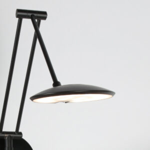 steinhauerexclusive-apliquedepared-zenith2-negro-plásticometal-lámparadecabecera-led-4392zw-4