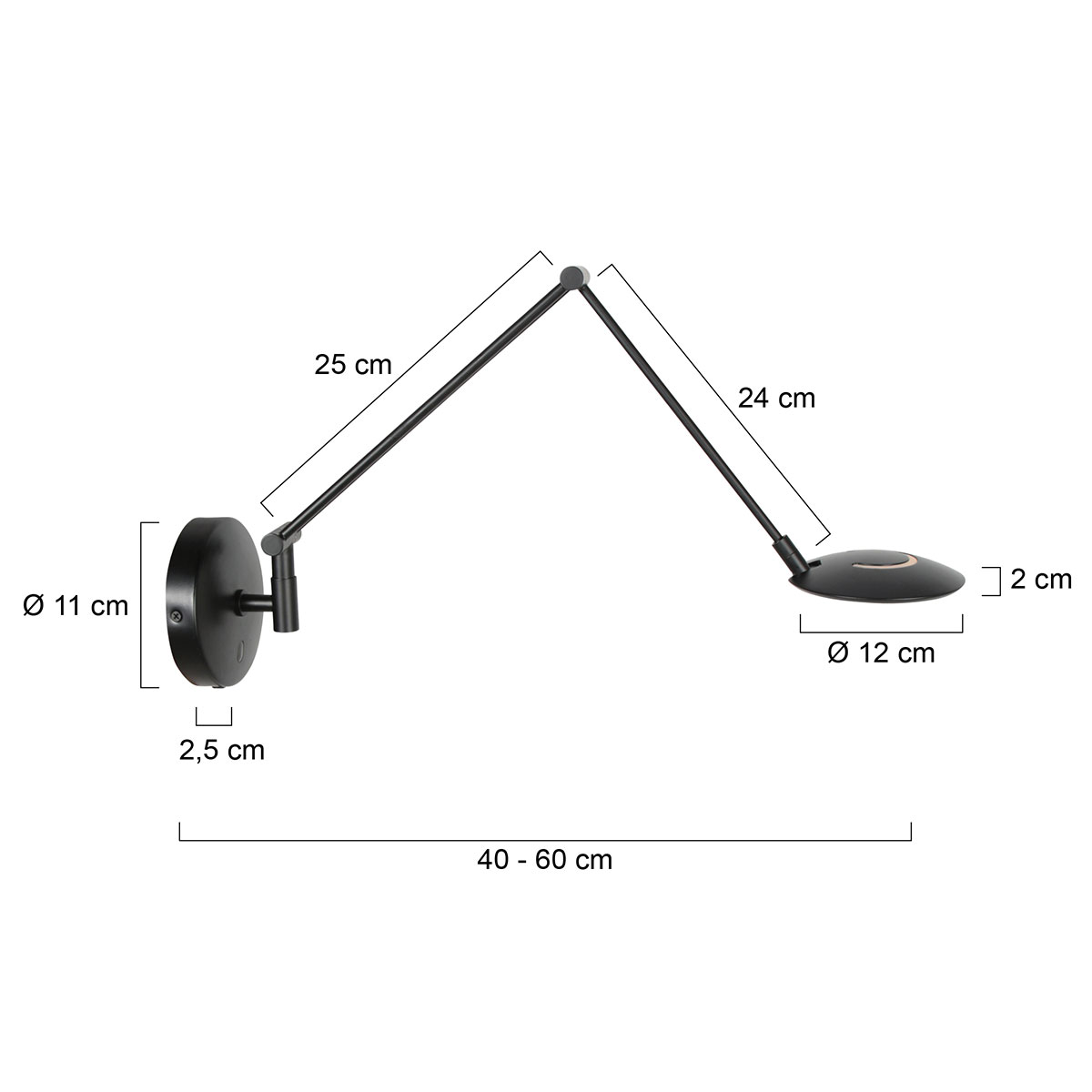 steinhauerexclusive-apliquedepared-zenith2-negro-plásticometal-lámparadecabecera-led-4392zw-7