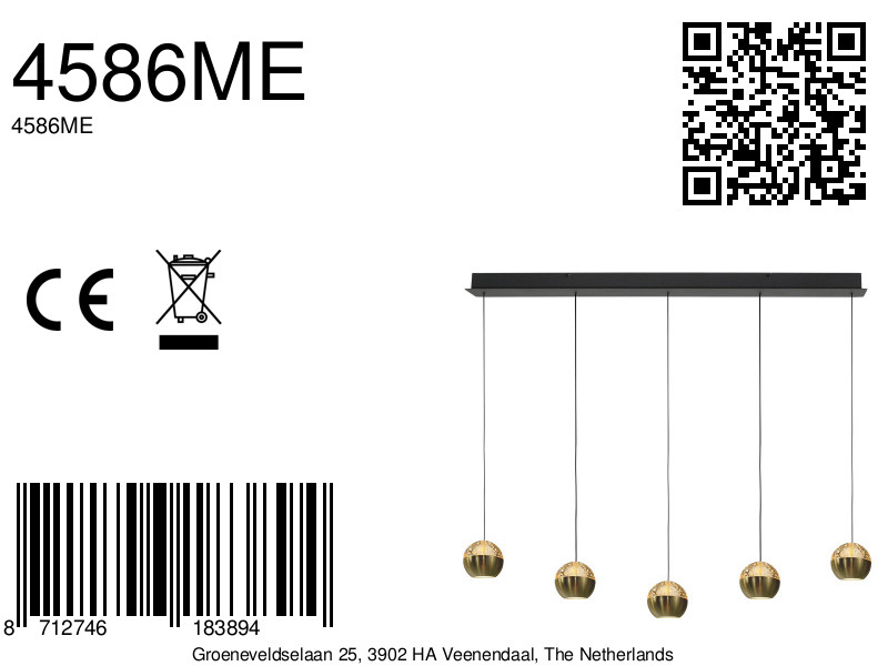steinhauerexclusive-lámparacolgante-belluno-latón-vidriometal-lámparadediseño-led-4586me-8a
