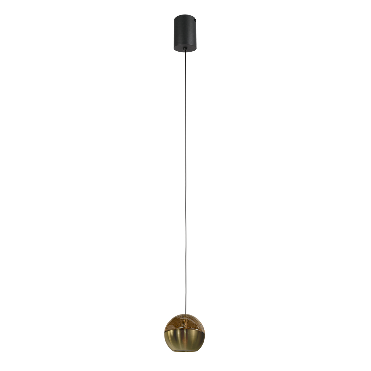steinhauerexclusive-lámparacolgante-belluno-latón-vidriometal-ø10cm-led-4587me-1