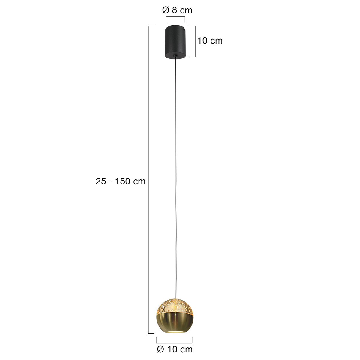steinhauerexclusive-lámparacolgante-belluno-latón-vidriometal-ø10cm-led-4587me-7