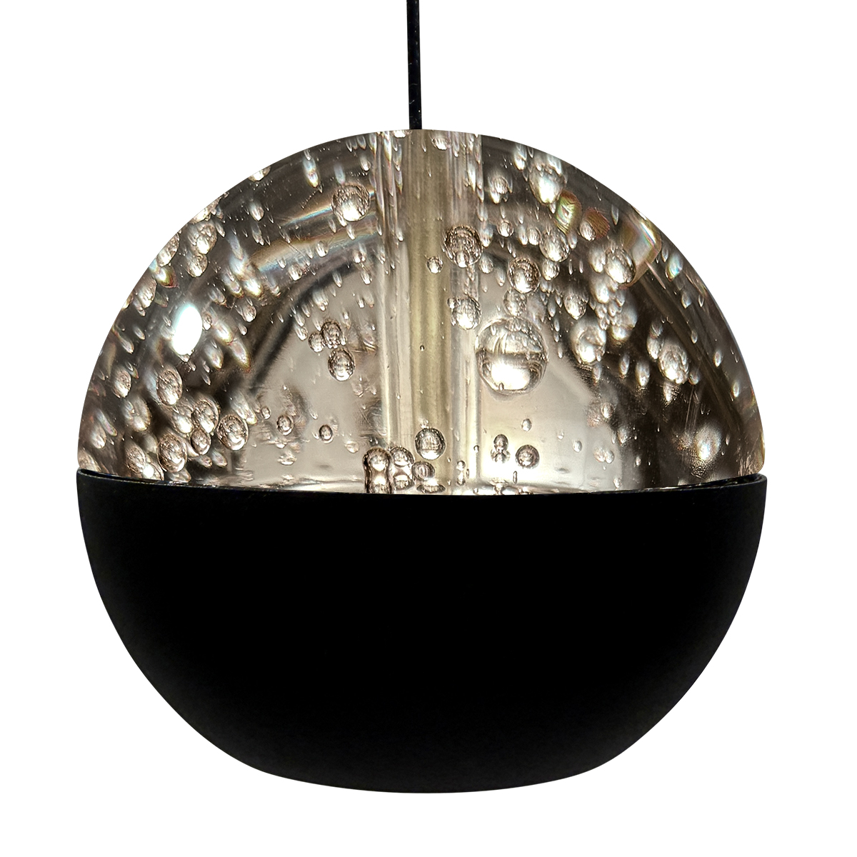steinhauerexclusive-lámparacolgante-belluno-negro-vidriometal-ø10cm-led-4587zw-10