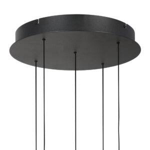 steinhauerexclusive-lámparacolgante-belluno-negro-vidriometal-ø35cm-led-4585zw-6