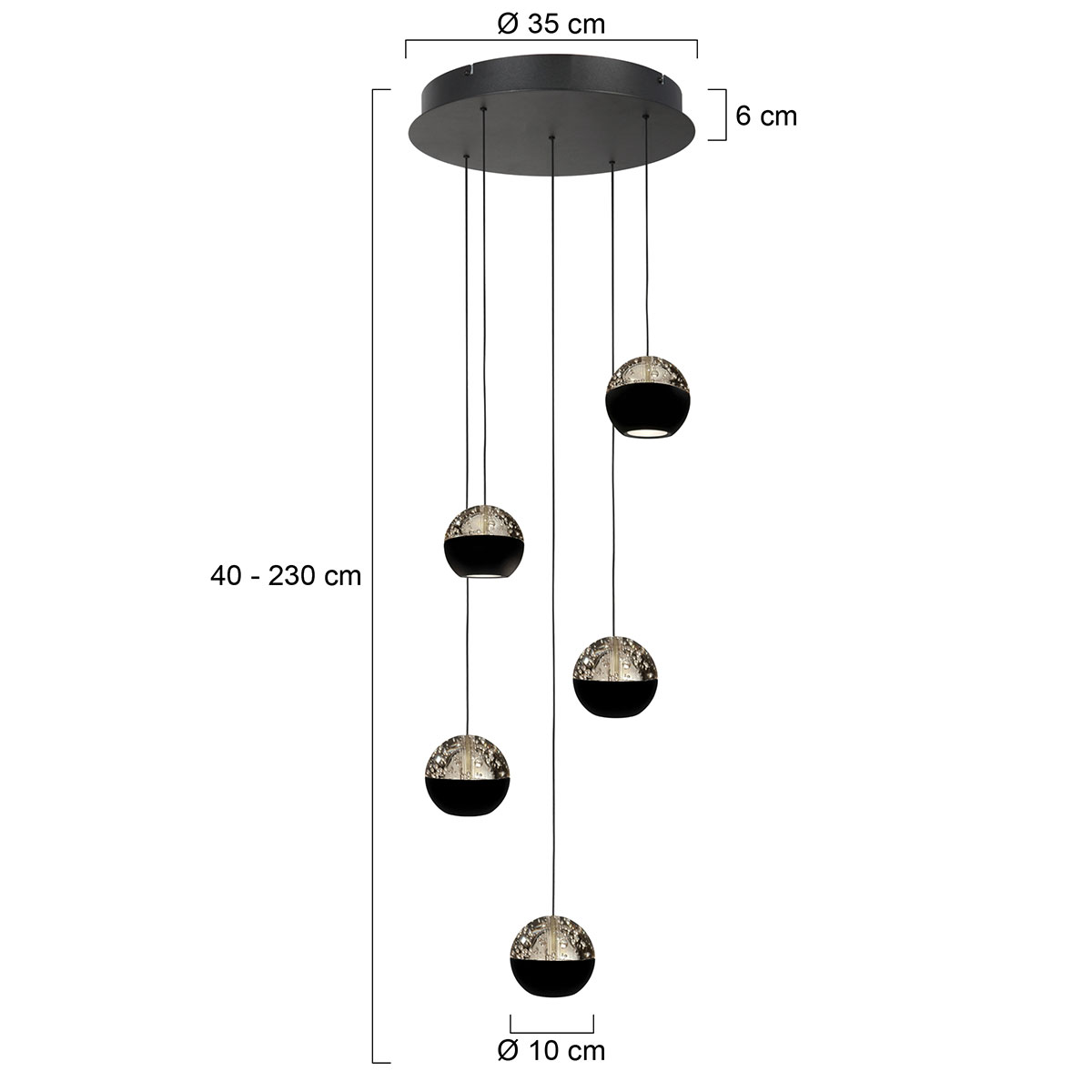 steinhauerexclusive-lámparacolgante-belluno-negro-vidriometal-ø35cm-led-4585zw-7
