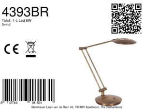 steinhauerexclusive-lámparademesa-zenith2-bronce-plásticometal-lámparadeescritorio-led-4393br-8a