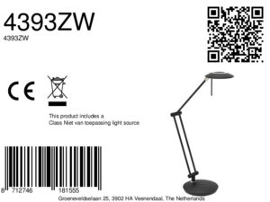 steinhauerexclusive-lámparademesa-zenith2-negro-plásticometal-lámparadeescritorio-led-4393zw-8a