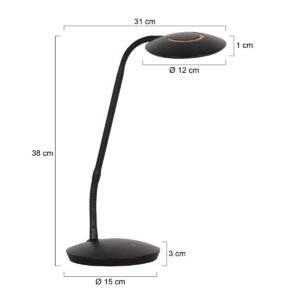 steinhauerexclusive-lámparademesa-zenith2-negro-plásticometal-lámparadeescritorio-led-4397zw-7
