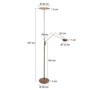 steinhauerexclusive-lámparadepie-zenith2-bronce-plásticometal-lámparadediseño-led-4390br-7