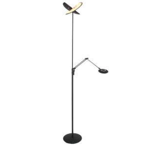 steinhauerexclusive-lámparadepie-zenith2-negro-plásticometal-lámparadediseño-led-4390zw-1