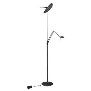 steinhauerexclusive-lámparadepie-zenith2-negro-plásticometal-lámparadediseño-led-4390zw-1