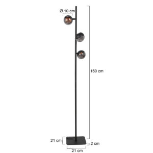 steinhauerexclusive-lámparadepie-belluno-negro-vidriometal-lámparadediseño-led-4590zw-7
