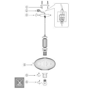 lámparacolgantedevidrioestriadoypiedraannelightvetrass-9
